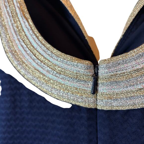 Lilly Pulitzer Valli Shift Dress In True Navy .  Embellished Size 6 Rv $198 - Picture 13 of 16